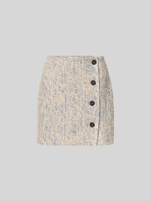Minirock mit Viskose-Anteil Shop The Look MANNEQUINE