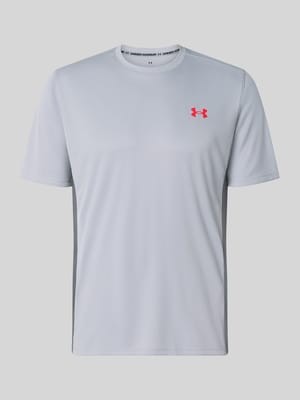 Regular fit sport-t-shirt met labelprint Shop The Look MANNEQUINE