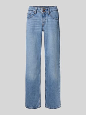 Wide leg jeans in 5-pocketmodel Shop The Look MANNEQUINE