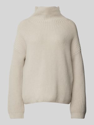 Strickpullover mit Rollkragen Modell 'LONA' Shop The Look MANNEQUINE