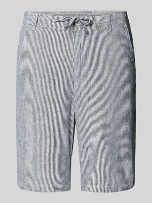 Szorty o kroju regular fit z tunelem model ‘MYKONOS’ Shop The Look MANNEQUINE