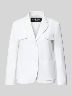 Slim Fit Blazer mit Reverskragen Shop The Look MANNEQUINE