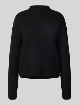 Strickpullover mit Stehkragen Modell 'CHIMNEY' Shop The Look MANNEQUINE