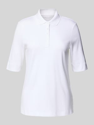 Koszulka polo z krótką listwą guzikową Shop The Look MANNEQUINE