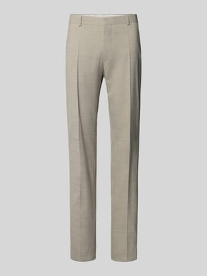 Regular Fit Anzughose mit Schurwoll-Anteil Modell 'Leon' Shop The Look MANNEQUINE
