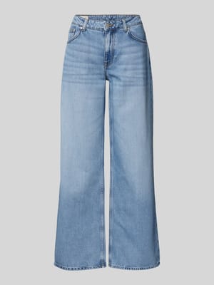 Wide leg jeans in 5-pocketmodel Shop The Look MANNEQUINE