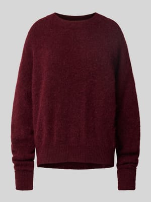 Oversized Strickpullover mit gerippten Abschlüssen Modell 'VITOW' Shop The Look MANNEQUINE