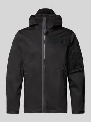 Regular Fit Regenjacke mit Reißverschluss Modell 'Batt' Shop The Look MANNEQUINE