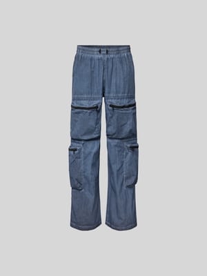 Stoffhose mit elastischem Bund Shop The Look MANNEQUINE