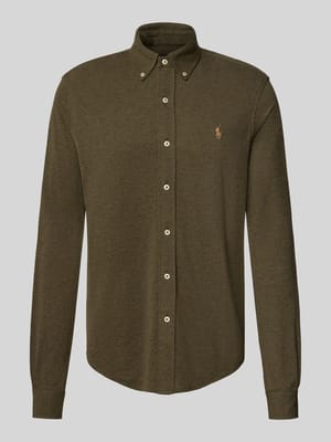 Regular fit vrijetijdsoverhemd met button-downkraag Shop The Look MANNEQUINE