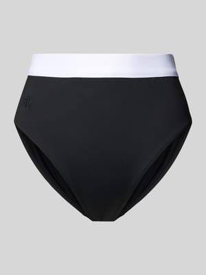 High Waist Bikini-Hose mit Logo-Stitching Modell 'BEL AIR' Shop The Look MANNEQUINE