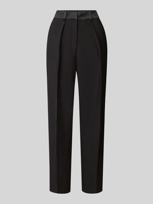 High Rise Stoffhose mit Gesäßtaschen Shop The Look MANNEQUINE