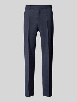 Slim fit pantalon met persplooien, model 'Lenon' Shop The Look MANNEQUINE