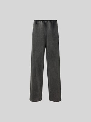 Stoffhose mit Label-Stitching Shop The Look MANNEQUINE