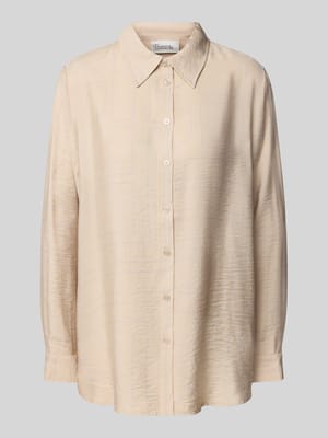Regular fit overhemdblouse in kreuklook, model 'Kelly' Shop The Look MANNEQUINE