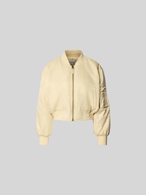 Bomberjacke mit Stehkragen Shop The Look MANNEQUINE