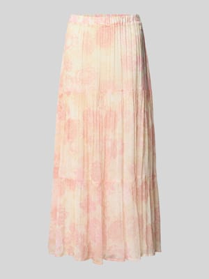 Maxirock aus Viskose im Stufen-Look Modell 'Caloa' Shop The Look MANNEQUINE