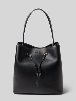 Handtas met labelapplicatie model 'SANDY BUCKET' Shop The Look MANNEQUINE