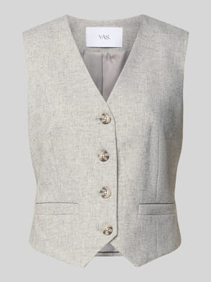 Krój regular fit kamizelka z dekoltem w serek Model 'RIU' Shop The Look MANNEQUINE