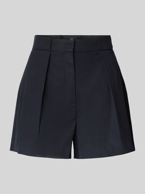Shorts mit gelegten Falten Modell 'GRETA' Shop The Look MANNEQUINE