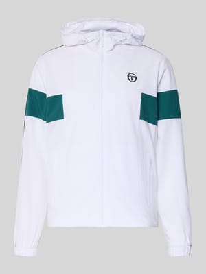regular fit jack met gestikt logo model 'Caspio' Shop The Look MANNEQUINE