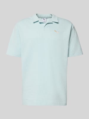 Regular Fit T-Shirt mit Logo-Stitching Shop The Look MANNEQUINE