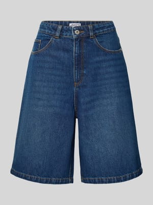 Bermudas aus Denim im Used-Look Shop The Look MANNEQUINE