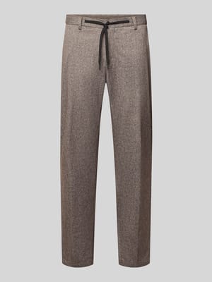 Regular Fit Anzughose mit Lyocell-Baumwoll-Anteil Modell 'Jogg' Shop The Look MANNEQUINE