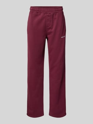 Sweatpants mit Logo-Stitching und Eingrifftaschen Shop The Look MANNEQUINE