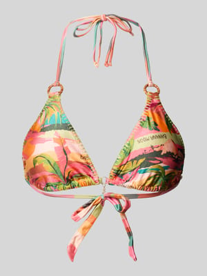 Bikini-Oberteil im Allover-Look Modell 'KAMUNIBA YERO' Shop The Look MANNEQUINE