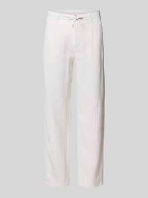 Relaxed Fit aus Baumwoll-Leinen-Mix mit Eingrifftaschen Shop The Look MANNEQUINE