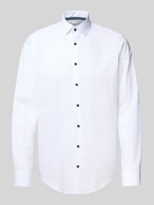 Regular Fit Business-Hemd mit Knopfleiste Shop The Look MANNEQUINE