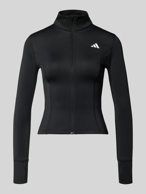 Slim Fit Jacke mit Stehkragen Shop The Look MANNEQUINE