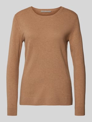 Pullover van kasjmier met ronde hals Shop The Look MANNEQUINE