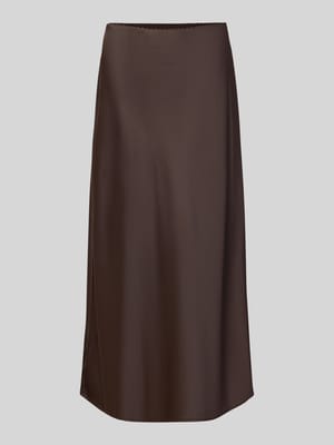 Leicht ausgestellter Midi-Rock mit elastischem Bund Shop The Look MANNEQUINE