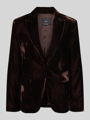 Regular Fit Blazer aus Samt Modell 'COMBI' Shop The Look MANNEQUINE