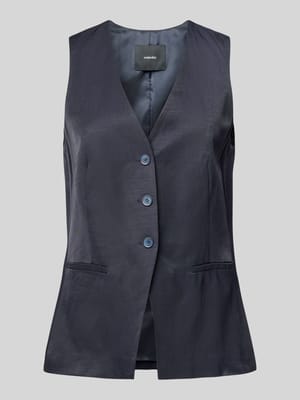 Gilet met knoopsluiting, model 'Noronja' Shop The Look MANNEQUINE