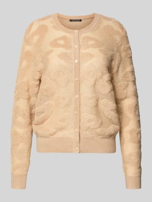 Strickjacke mit Knopfleiste Shop The Look MANNEQUINE