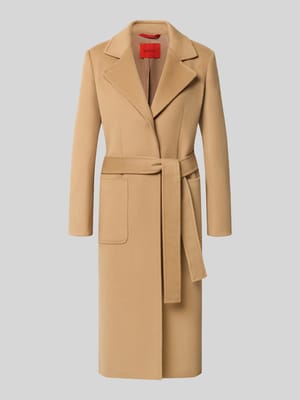Regular Fit Mantel aus reiner Baumwolle Modell 'RUNAWAY' Shop The Look MANNEQUINE
