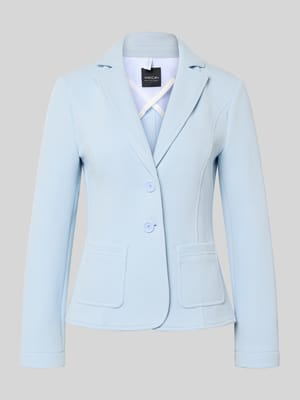 Żakiet o kroju slim fit z kołnierzem z połami Shop The Look MANNEQUINE