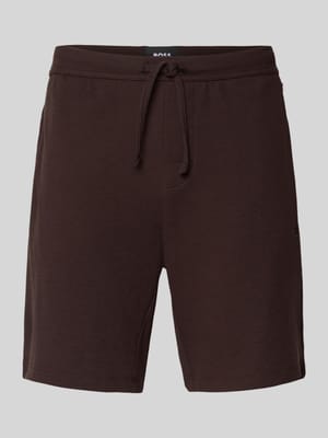 Regular Fit Sweatshorts aus Baumwoll-Mix Modell 'WAFFLE SHORTS' Shop The Look MANNEQUINE
