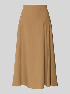 Ausgestellter Maxi-Rock aus reiner Baumwolle Modell 'ZATTERA' Shop The Look MANNEQUINE