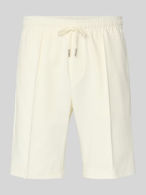 Szorty o kroju regular fit z tunelem Shop The Look MANNEQUINE