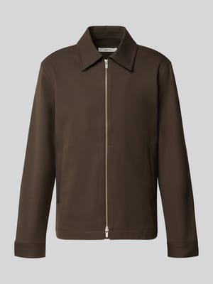 Regular Fit Blouson mit Viskose-Anteil Modell 'REGULAR' Shop The Look MANNEQUINE