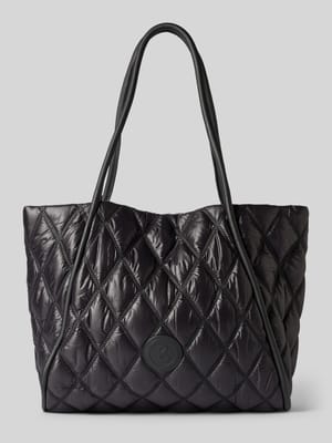 Shopper mit Steppnähten Modell 'tirano timea' Shop The Look MANNEQUINE