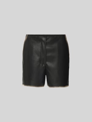 Shorts mit Zierbesatz Shop The Look MANNEQUINE