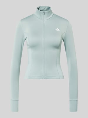 Slim fit trainingsjack met ritssluiting Shop The Look MANNEQUINE