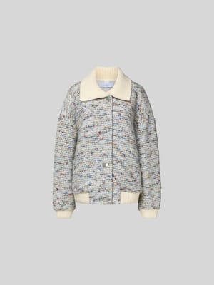 Strickjacke mit Knopfleiste Shop The Look MANNEQUINE