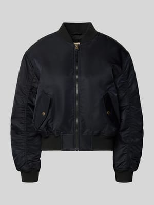 Bomberjack met opstaande kraag en rits model 'SCOUT' Shop The Look MANNEQUINE