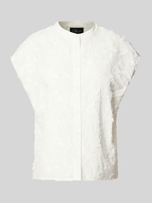 Relaxed Fit Blusentop mit Baumwoll-Anteil Shop The Look MANNEQUINE